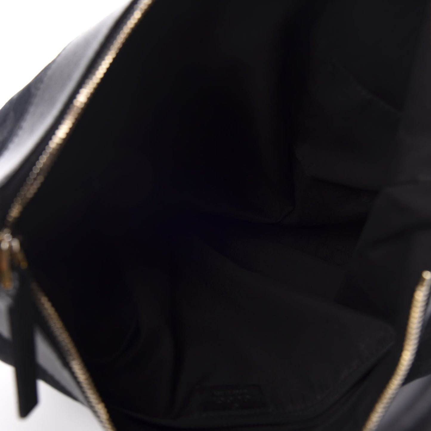 Monogram D Gold Ring Hobo Black