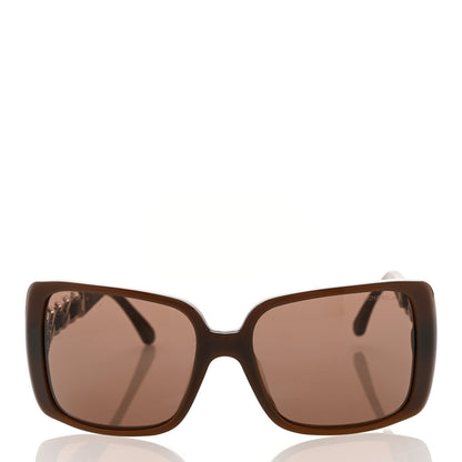 Chanel Acetate Chain Sunglasses 5208-Q Brown 2 of 9