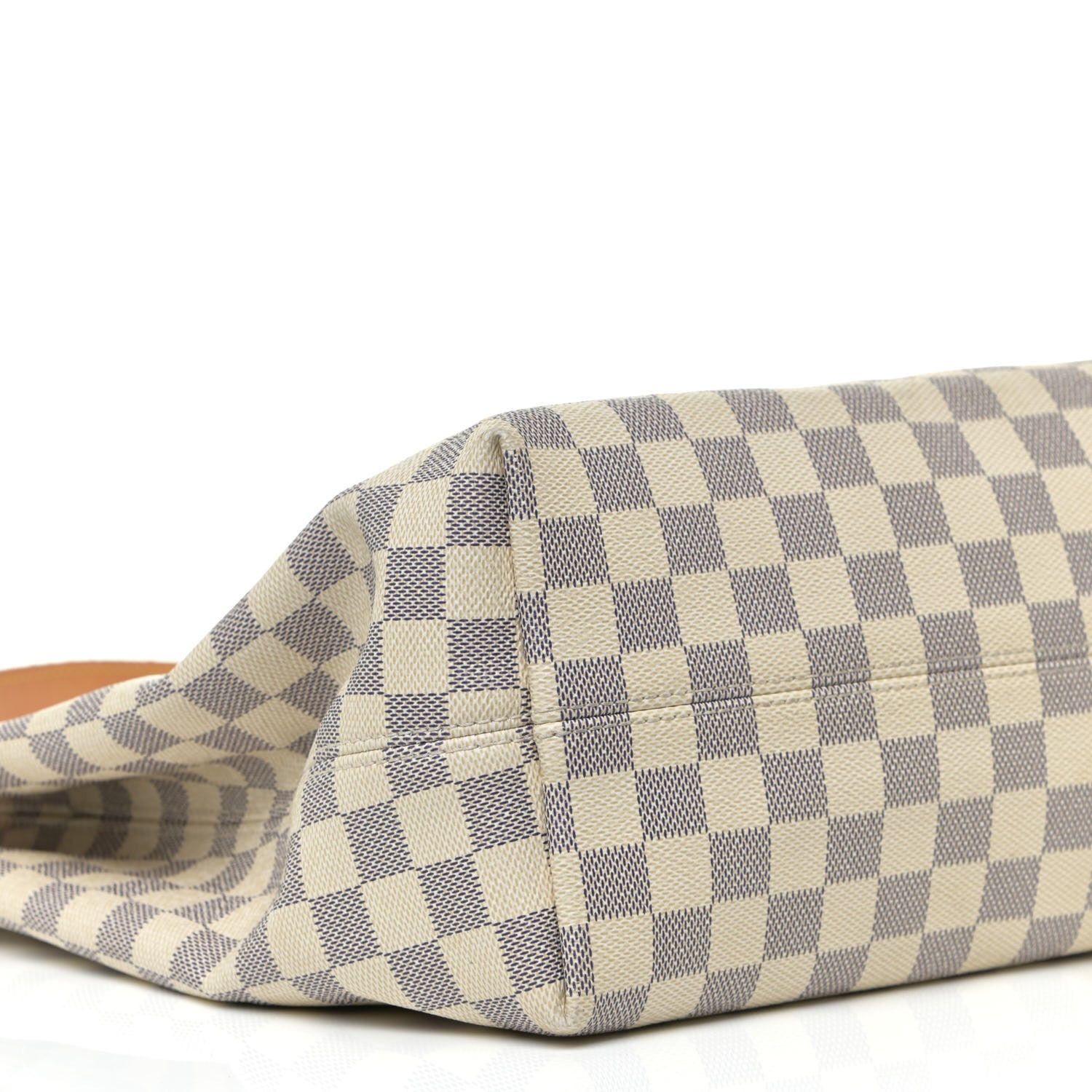 Louis Vuitton Damier Azur Graceful MM Rose Ballerine 9 of 14