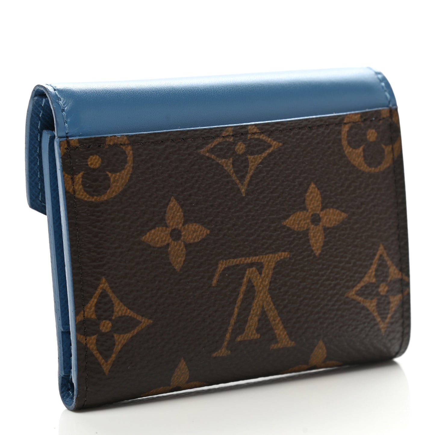 Monogram Zoe Wallet Blue Jean