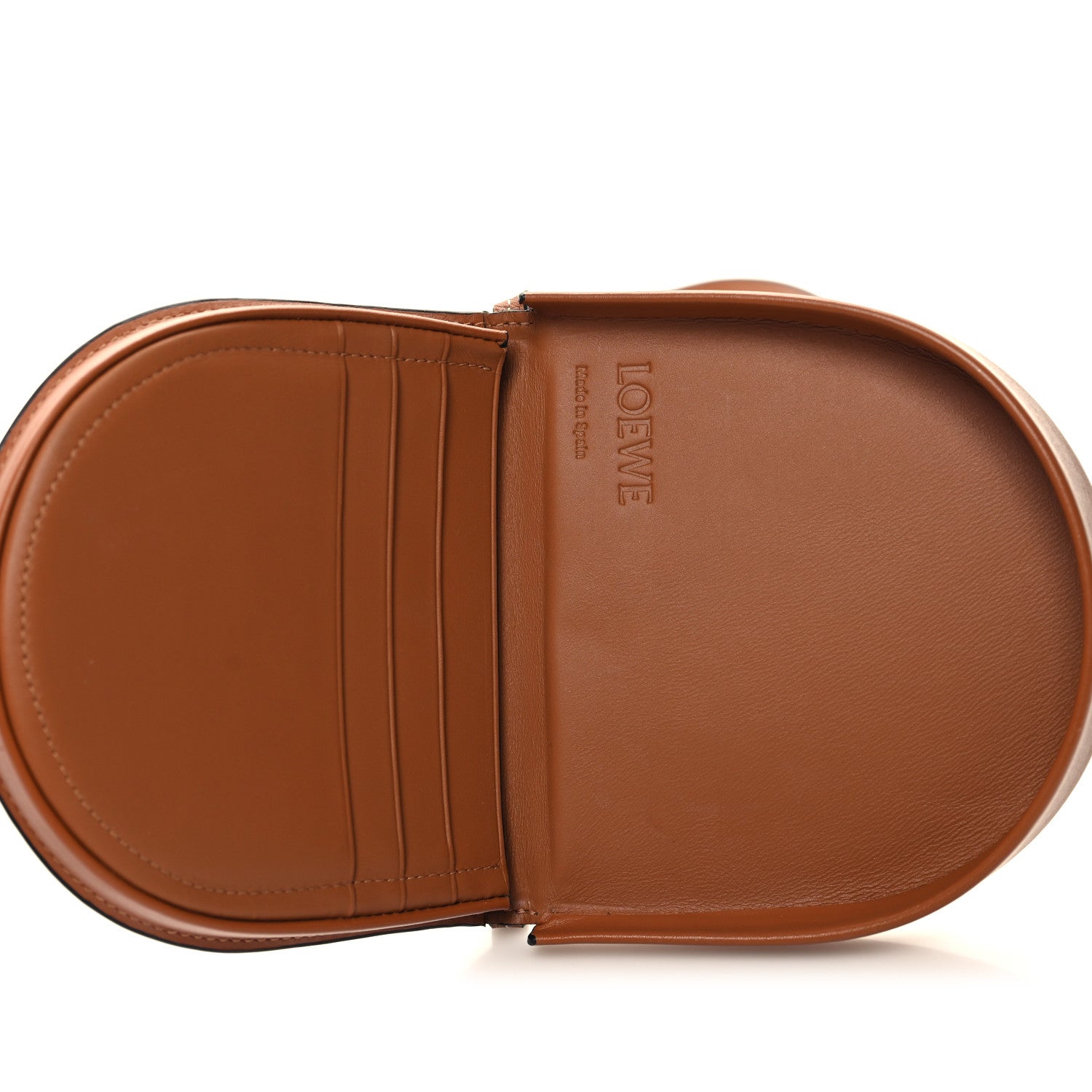 Loewe Soft Calfskin Small Heel Bag Tan 5 of 10