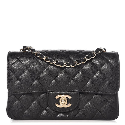 Chanel Caviar Quilted Mini Rectangular Flap Black 1 of 8