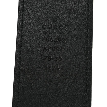 Gucci Calfskin Double G 40mm Belt 75 30 Black 5 of 5