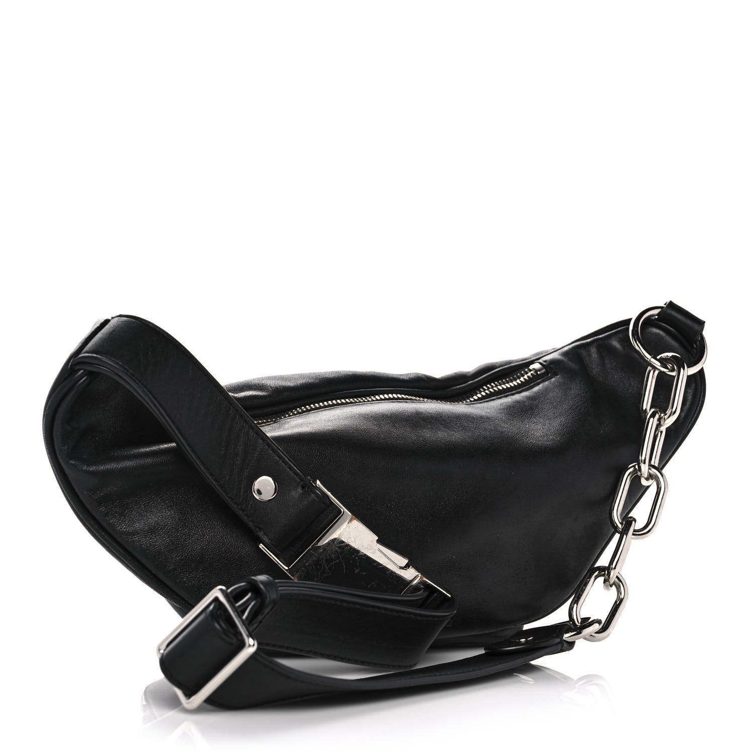 Alexander Wang Lambskin Attica Belt Bag Black 2 of 11
