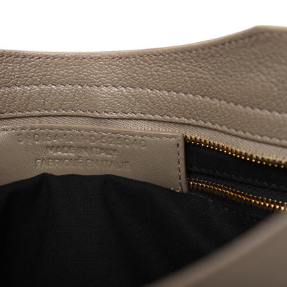 Balenciaga Chevre Gold Metallic Edge Hardware City Gris Taupe 9 of 9