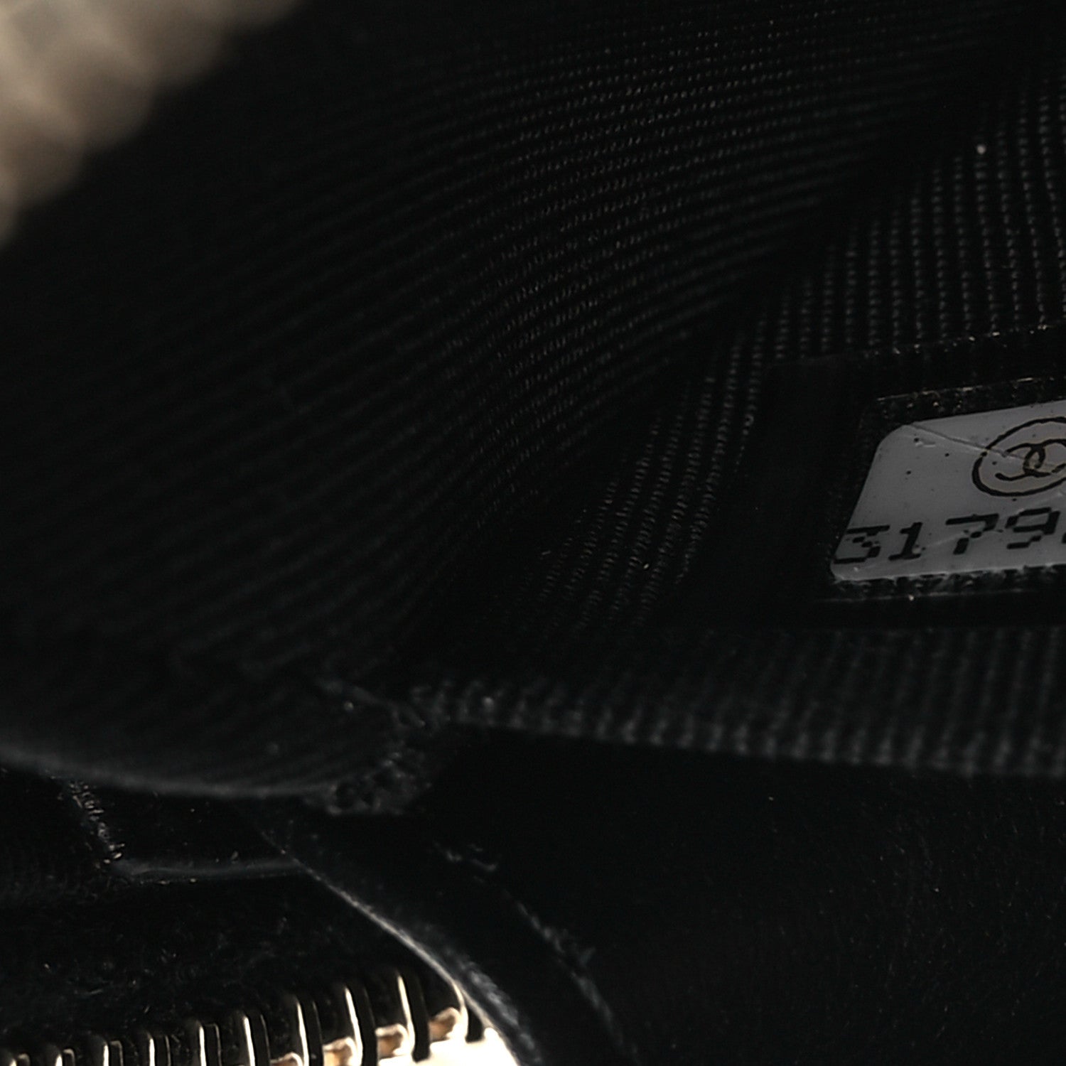 Chanel Caviar Quilted Round Handle With Care Vanity With Chain Black 7 of 11