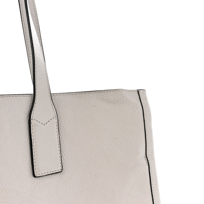 Marc Jacobs Grained Calfskin Wingman Shopping Tote White 13 of 15
