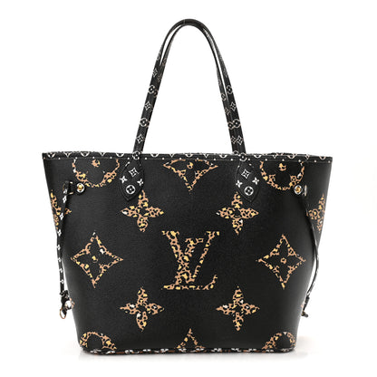 Louis Vuitton Monogram Giant Jungle Neverfull MM Black 2 of 15