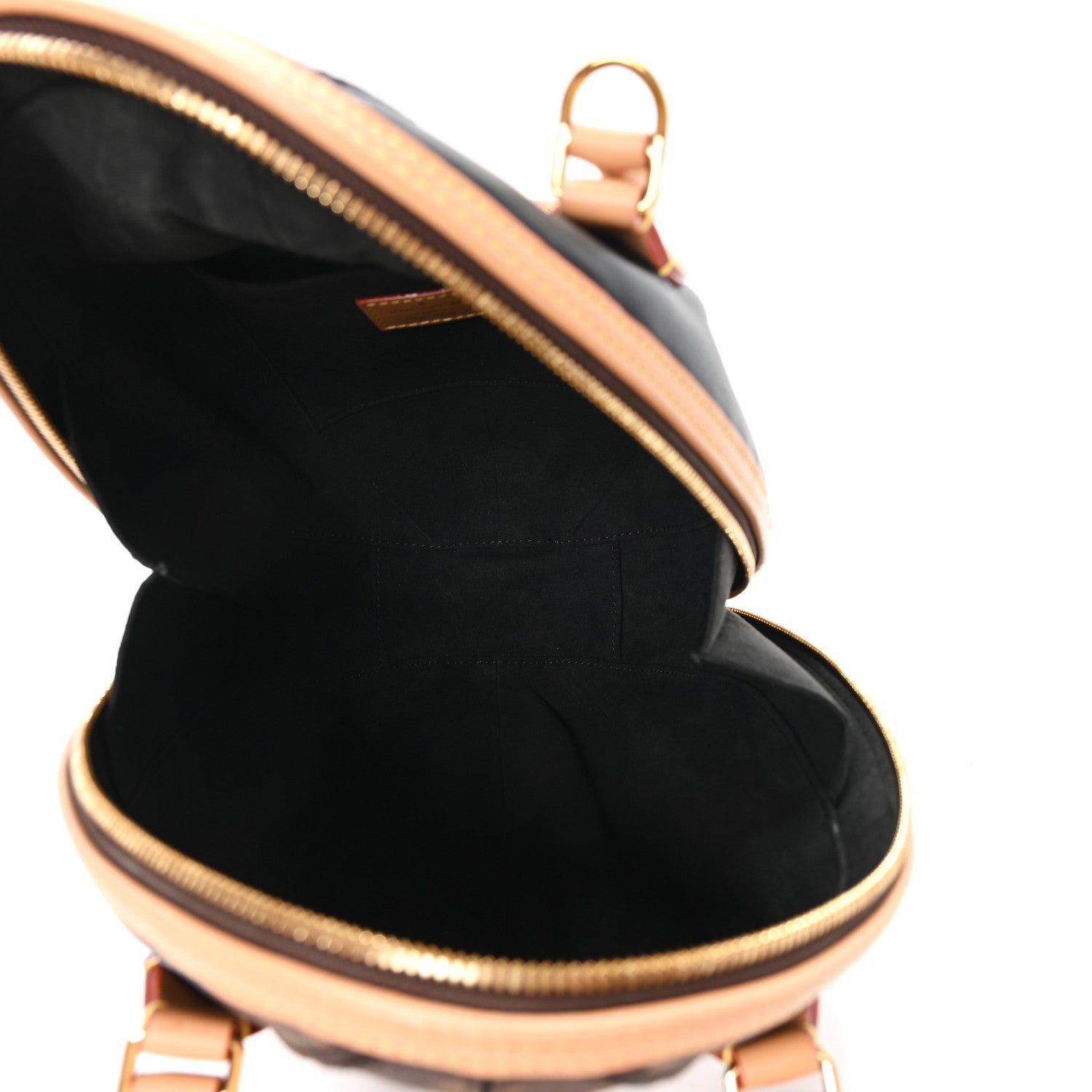 Louis Vuitton Monogram Braided Egg Bag Black 5 of 11