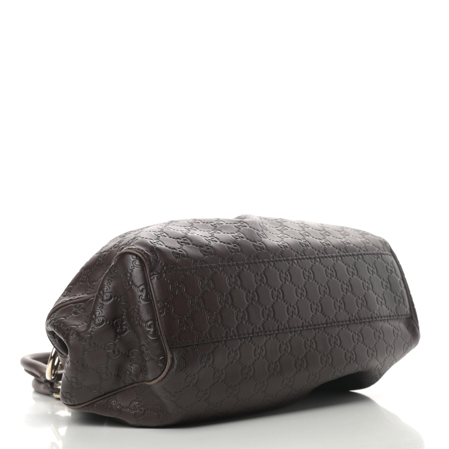 Guccissima Medium Sukey Tote Chocolate