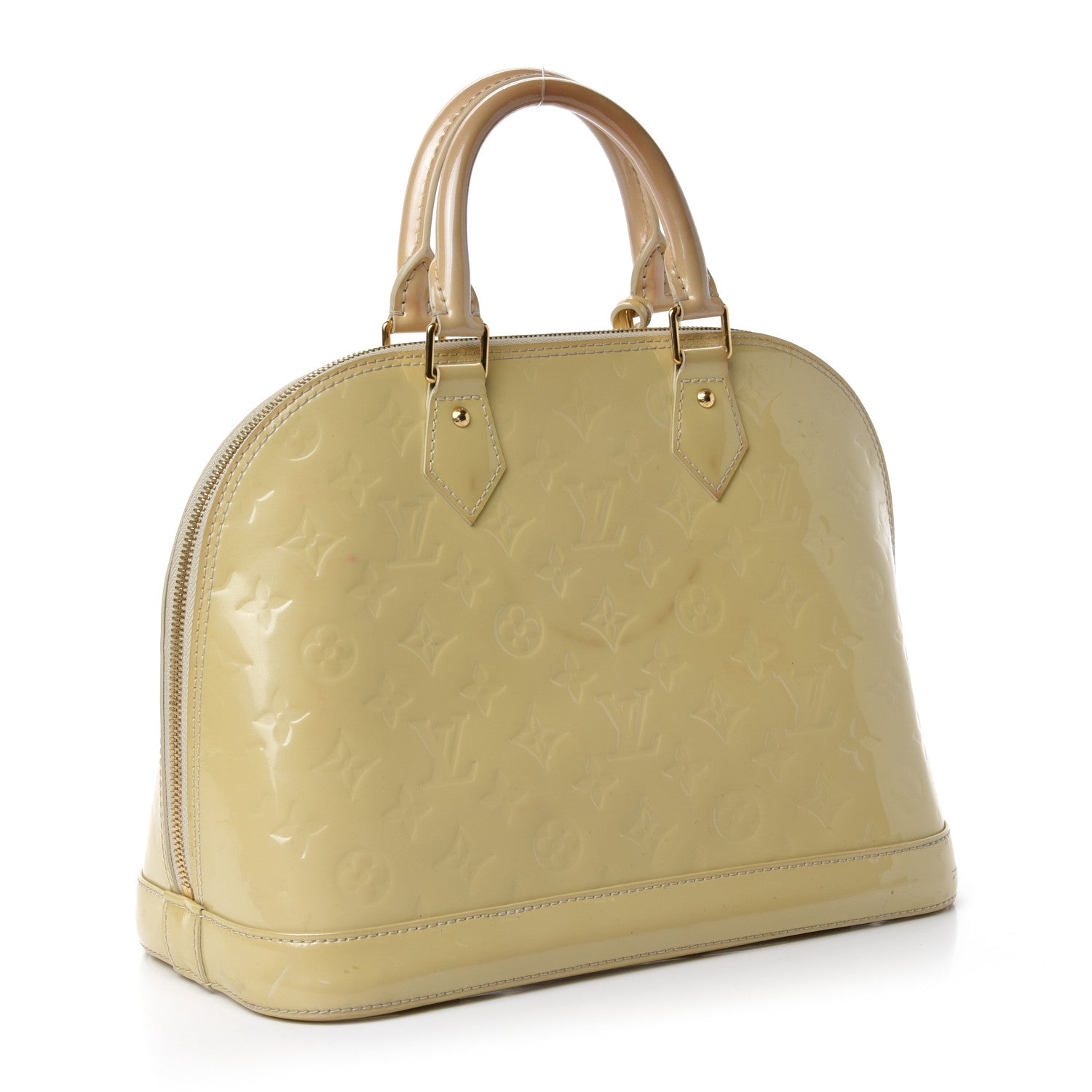 Louis Vuitton Vernis Alma PM Blanc Corail 3 of 14