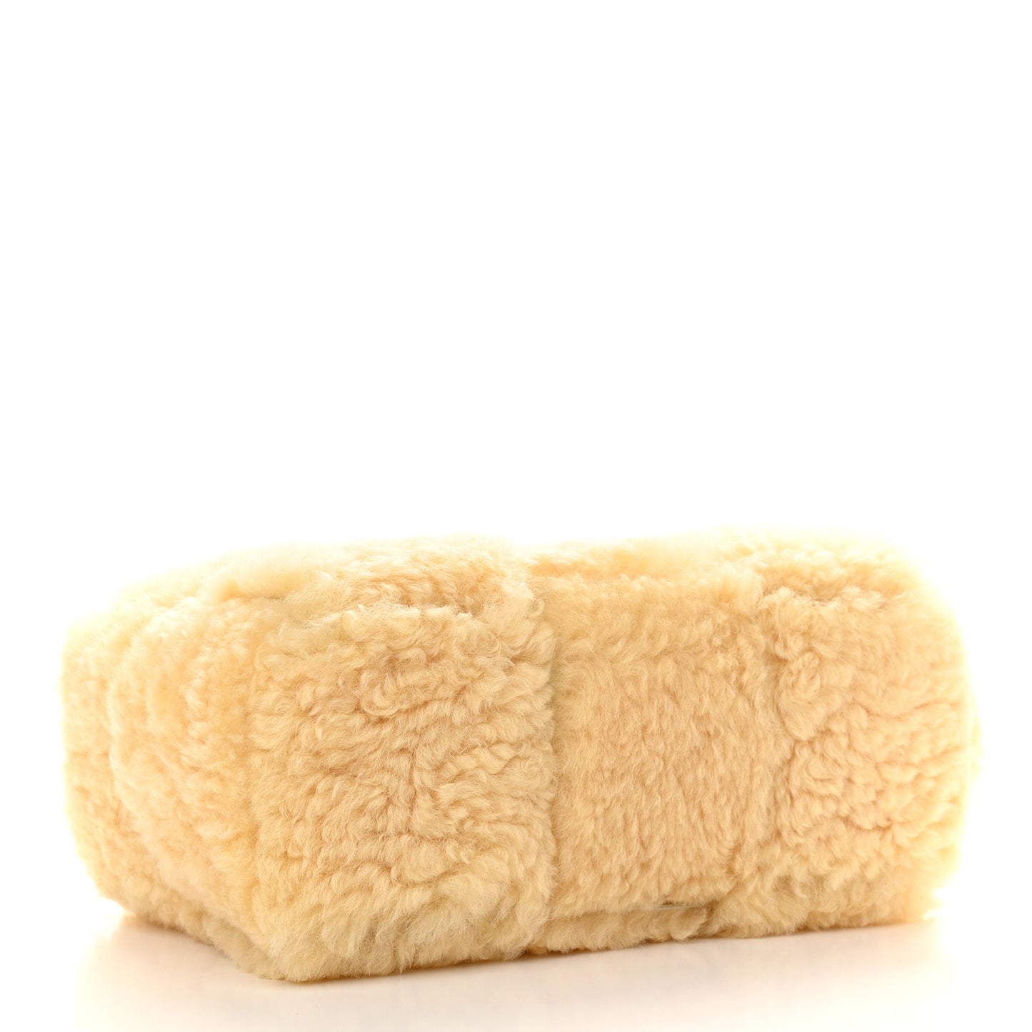 Shearling Small Intrecciato Arco Tote Teddy
