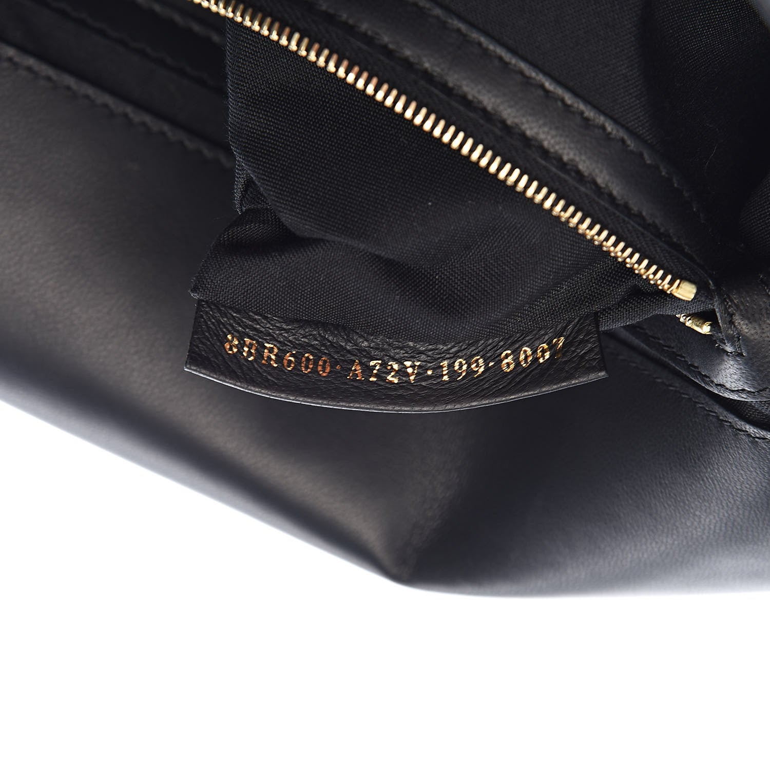 Fendi Nappa FF 1974 Embossed Baguette Black 7 of 10