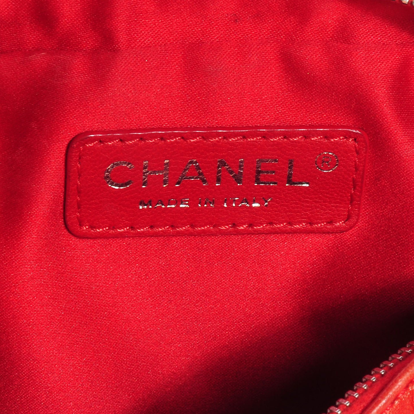 Lambskin Quilted New Mini Flap Red