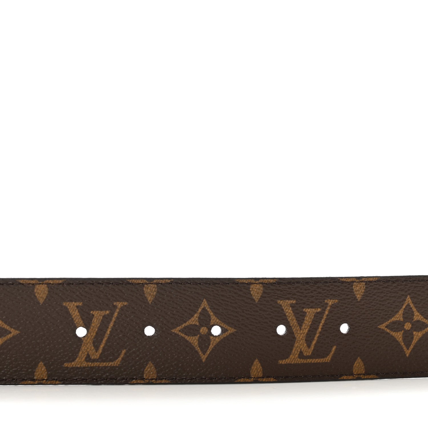 Louis Vuitton Calfskin Monogram 40mm LV Initiales Reversible Belt 85 34 4 of 5