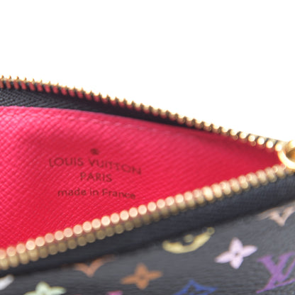 Louis Vuitton Monogram Multicolor Key Pouch Black Grenade 5 of 6