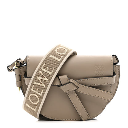 Loewe Calfskin Jacquard Mini Gate Dual Bag Clay 1 of 10