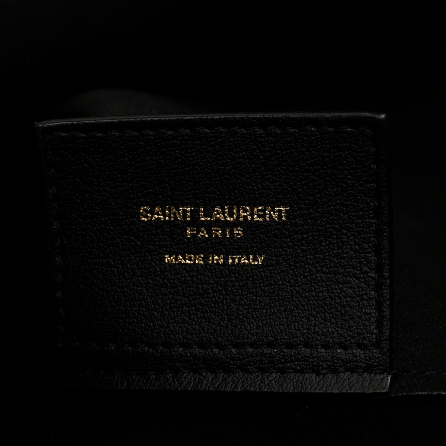 Saint Laurent Calfskin Large Shopping Tote Black 7 of 12