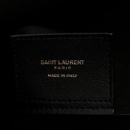 Saint Laurent Calfskin Large Shopping Tote Black 7 of 12