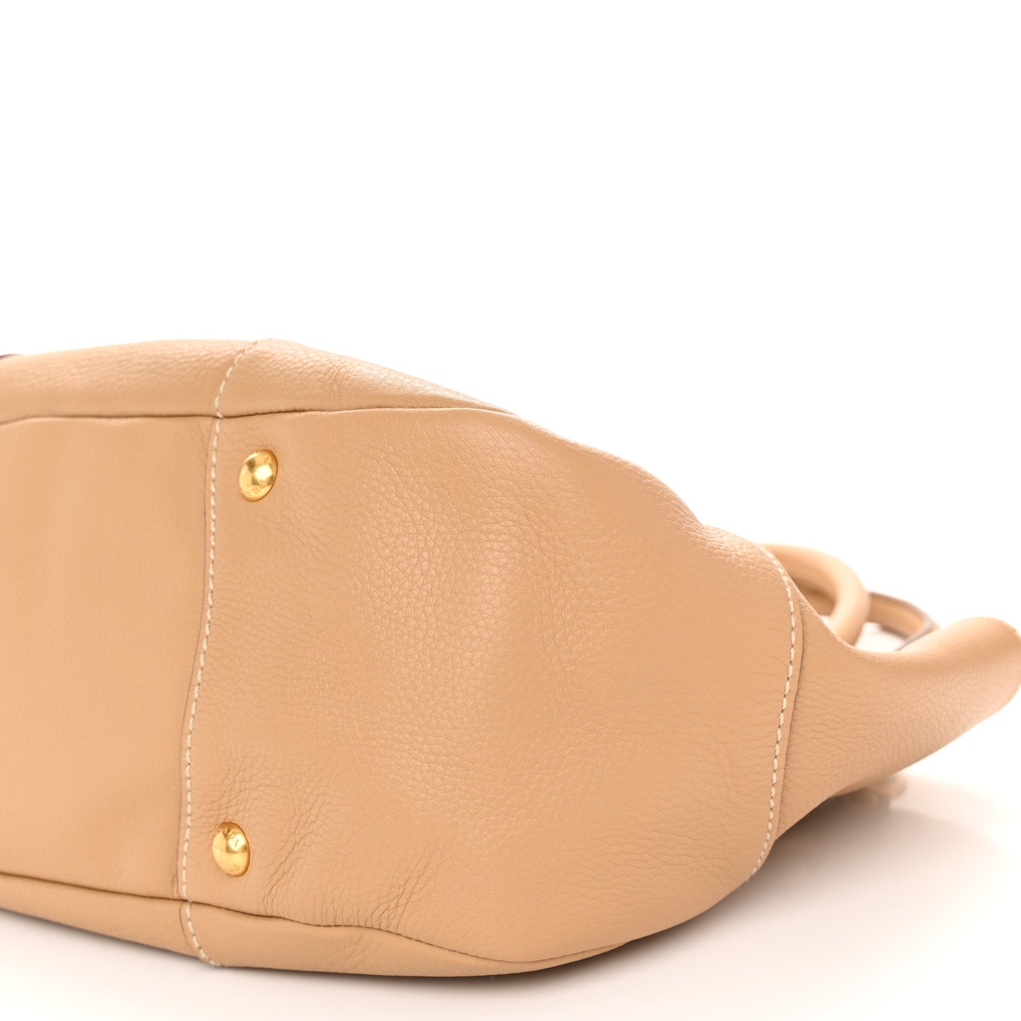 Vitello Daino Pushlock Tote Sughero