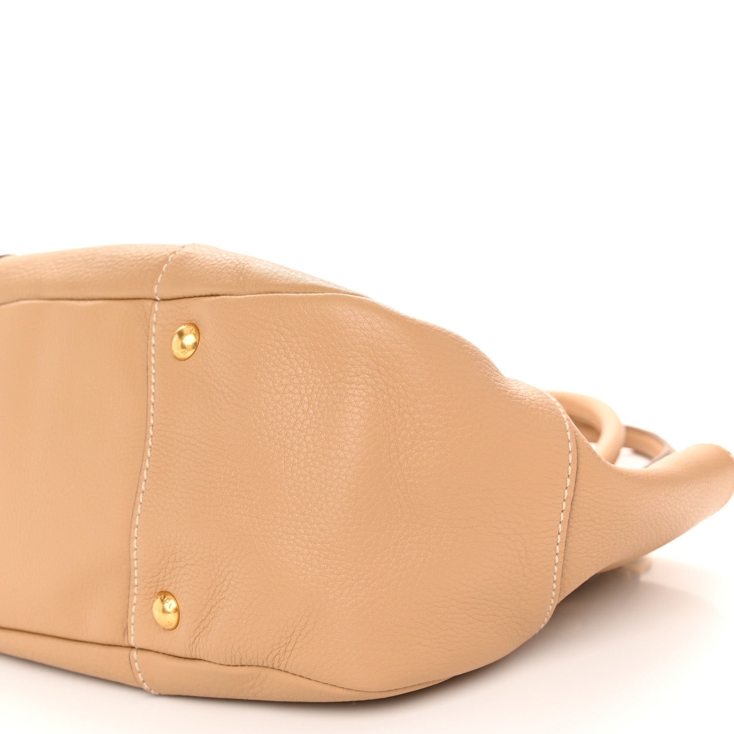 Prada Vitello Daino Pushlock Tote Sughero 11 of 11