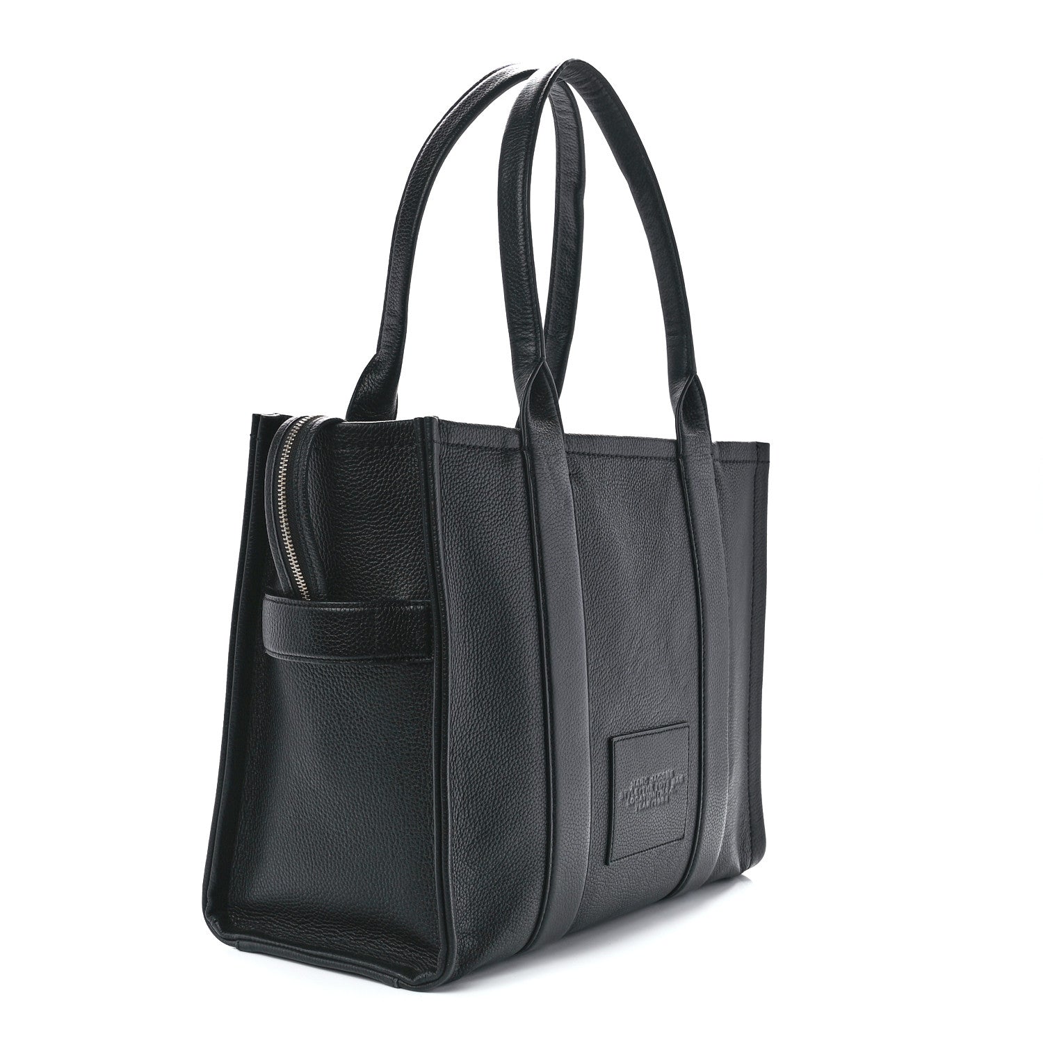 Marc Jacobs Grained Calfskin Large The Tote Bag Black 3 of 13