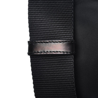 Prada Nylon Vela Flat Messenger Bag Black 8 of 8