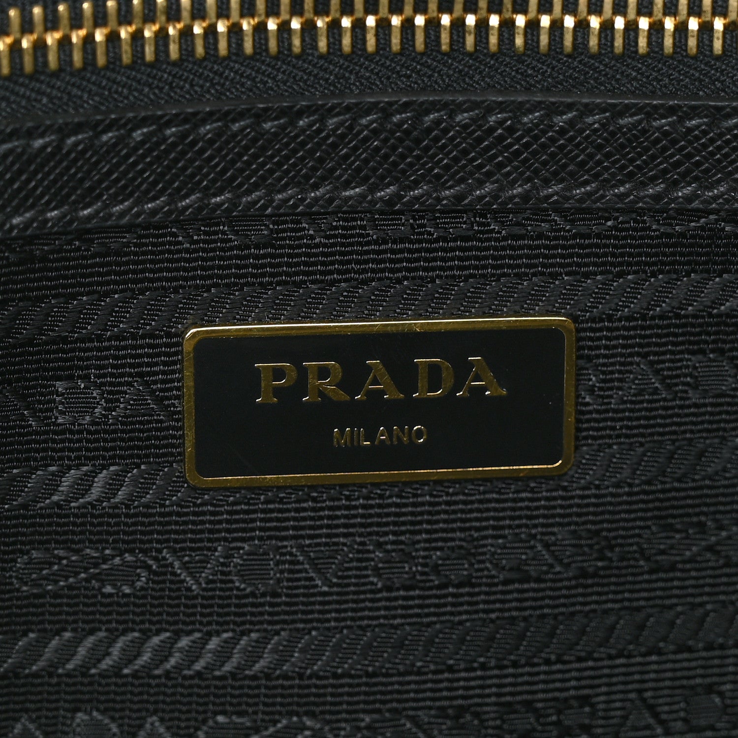 Prada Saffiano Lux Medium Tote Black 6 of 8