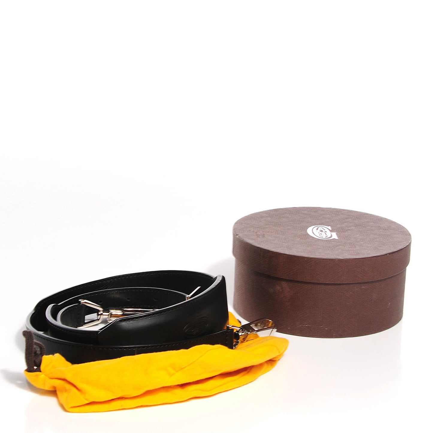 Calfskin Adjustable Shoulder Strap Black