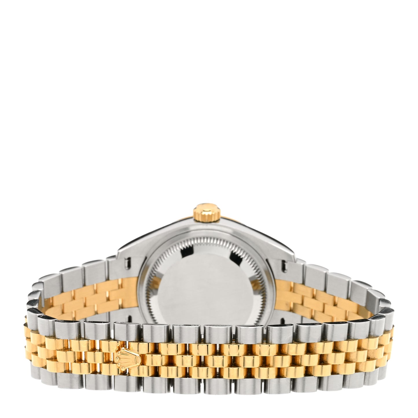 Stainless Steel 18K Yellow Gold Diamond 28mm Oyster Perpetual Datejust Watch Champagne 279173