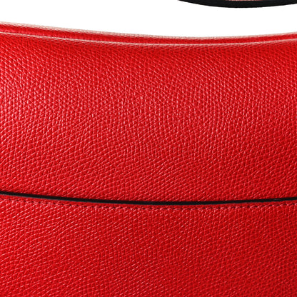 Christian Dior Grained Calfskin Saddle Bag Red 18 of 23