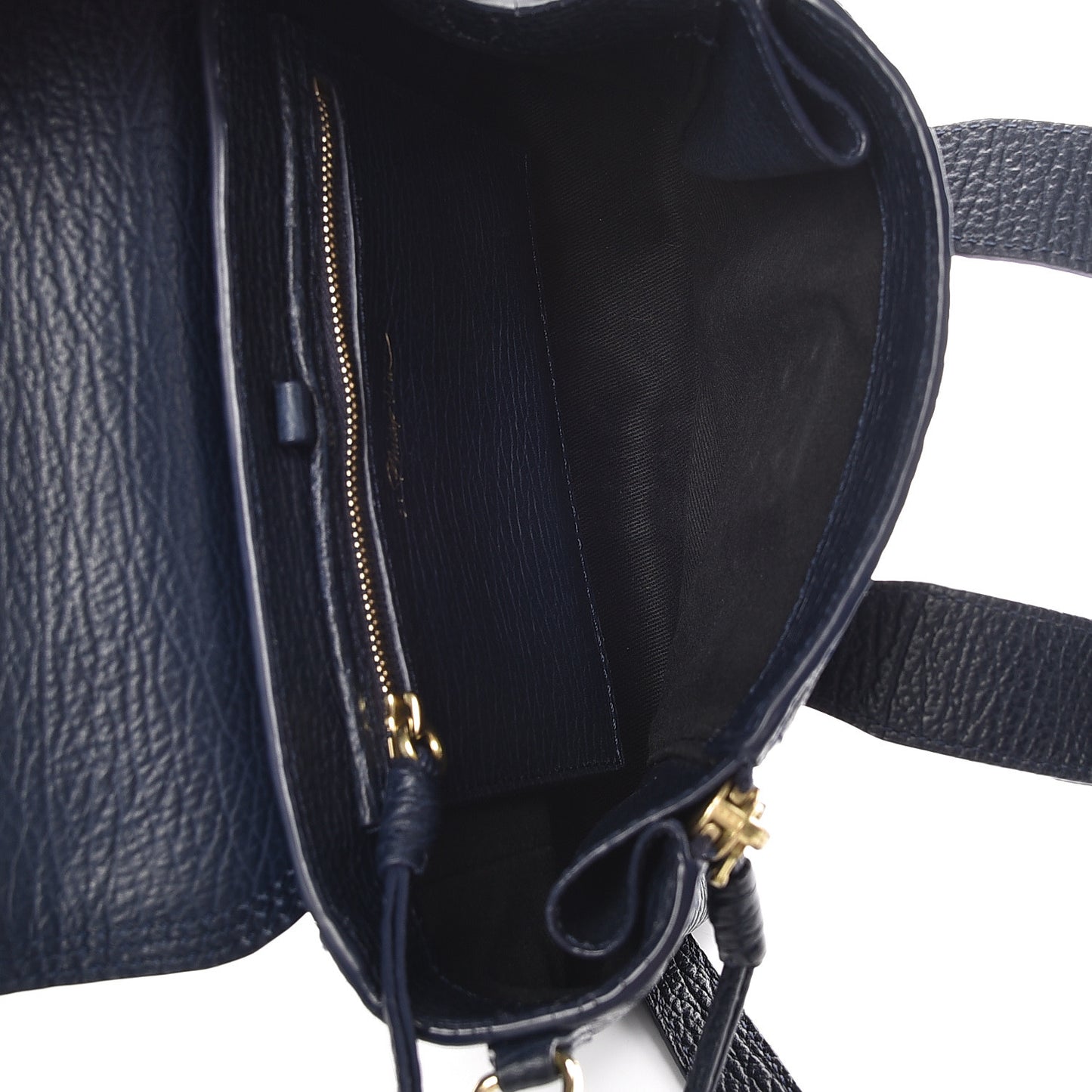 3.1 Textured Calfskin Mini Pashli Satchel Ink