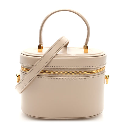 Christian Dior Calfskin CD Signature Vanity Caramel Beige 1 of 9