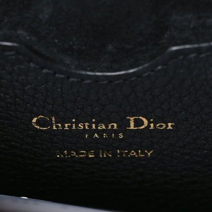 Christian Dior Grained Calfskin Large Bobby Flap Black 6 of 9