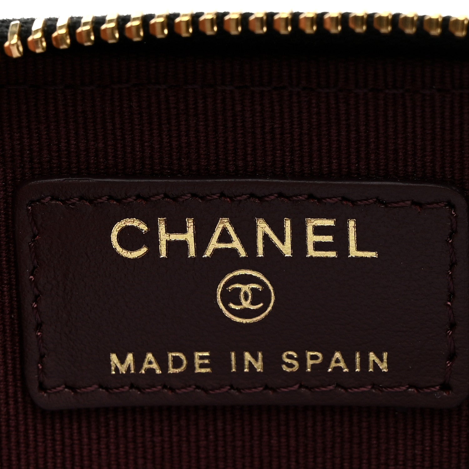 Chanel Caviar Quilted Zip Coin Purse Black 6 of 7