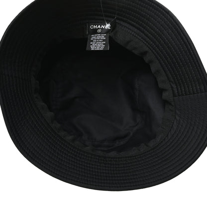Chanel Cotton CC Bucket Hat S Black 4 of 5