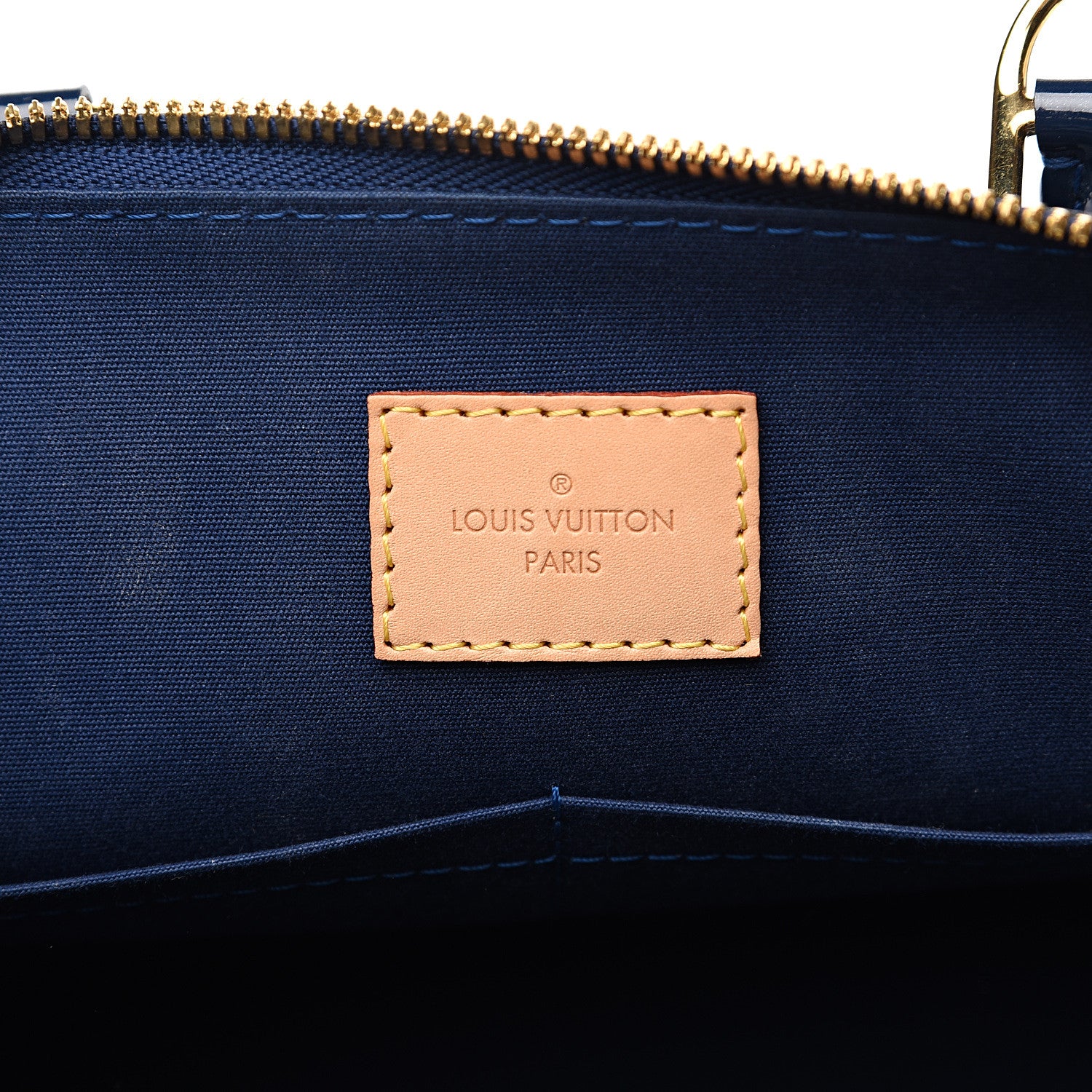 Louis Vuitton Vernis Alma PM Grand Blue 5 of 10