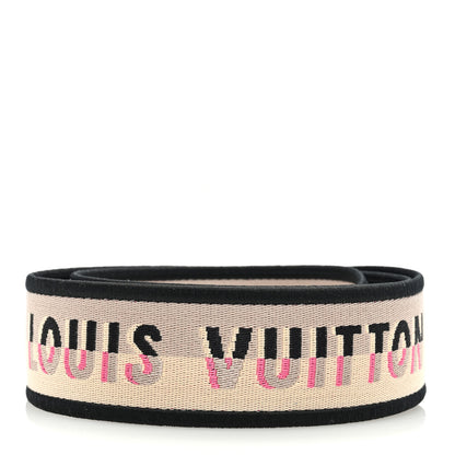 Louis Vuitton Jacquard Diane Shoulder Strap Black 2 of 3