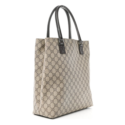 Gucci GG Plus Monogram Small Vertical Tote Dark Brown 3 of 10