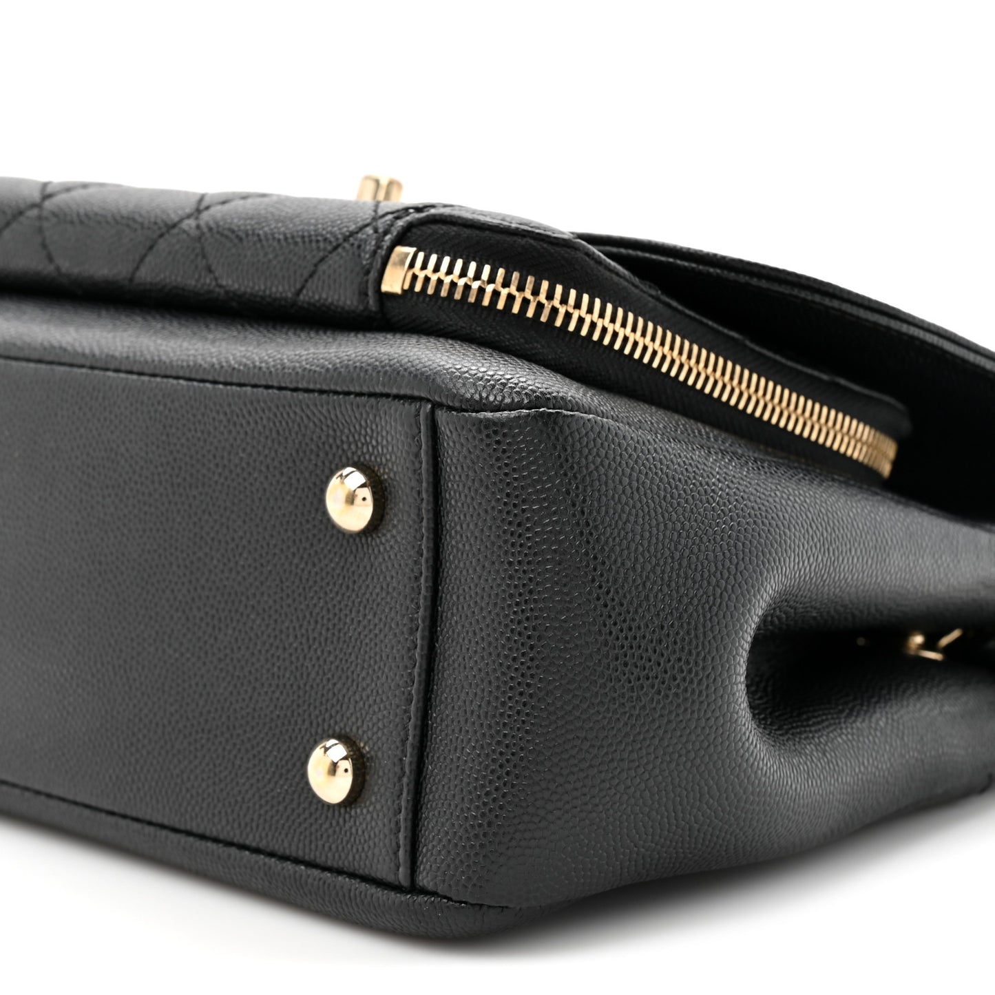 Caviar Quilted Medium Business Affinity Flap Black
