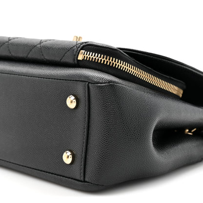 Chanel Caviar Quilted Medium Business Affinity Flap Black 9 of 12