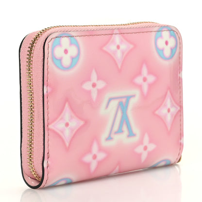 Louis Vuitton Vernis Valentine Zippy Coin Purse Light Pink Neon 3 of 7