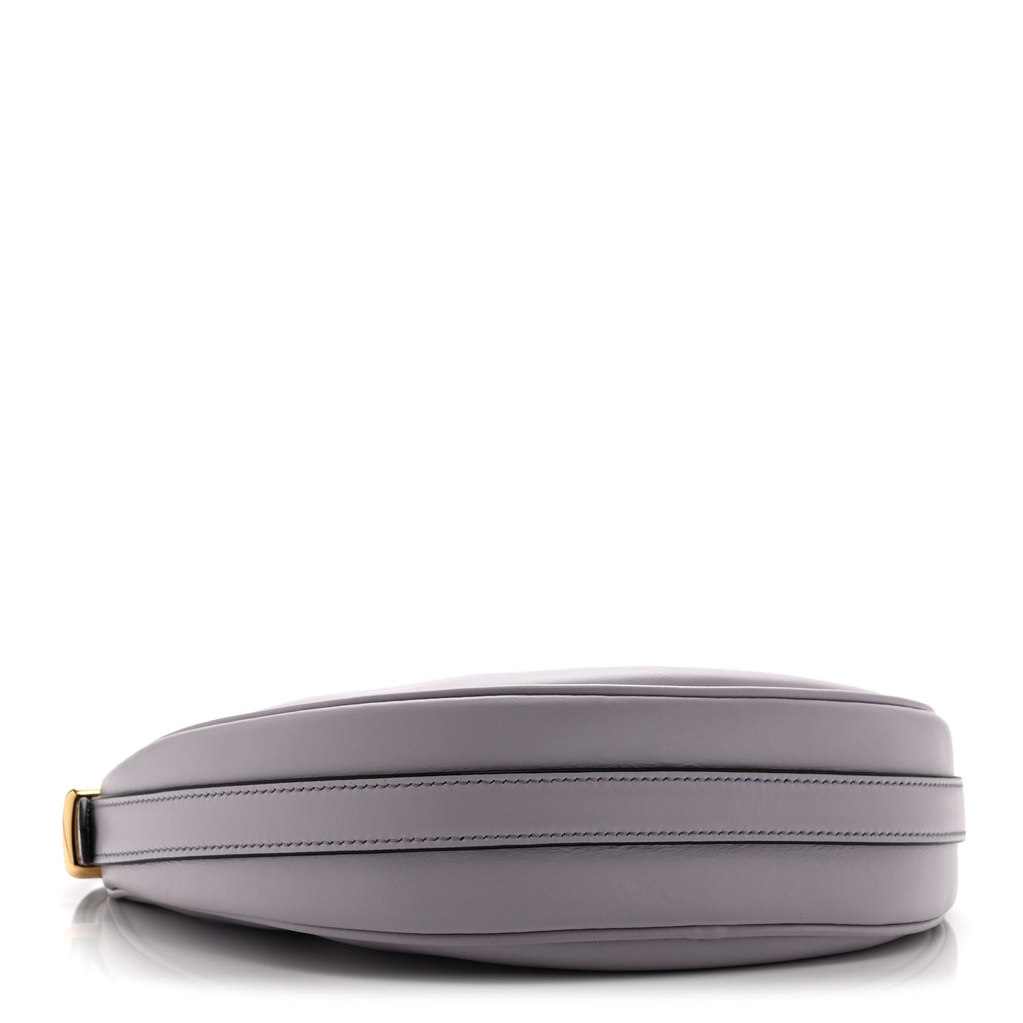 Soft Calfskin Arque Shoulder Bag Glicine