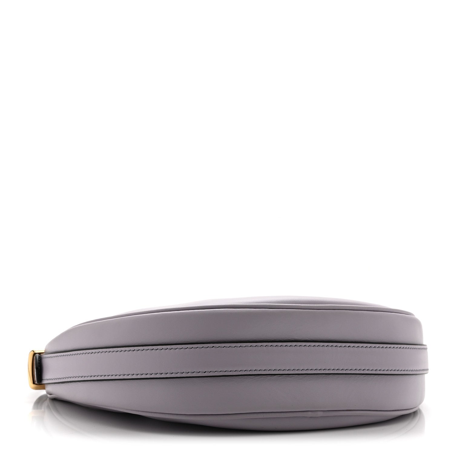 Prada Soft Calfskin Arque Shoulder Bag Glicine 4 of 10