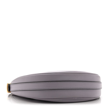 Prada Soft Calfskin Arque Shoulder Bag Glicine 4 of 10