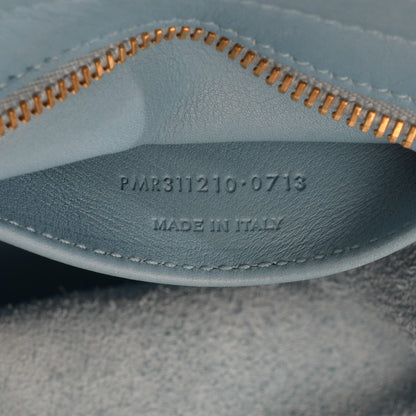 Saint Laurent Calfskin Small Classic Y Cabas Blue Glacier 7 of 7