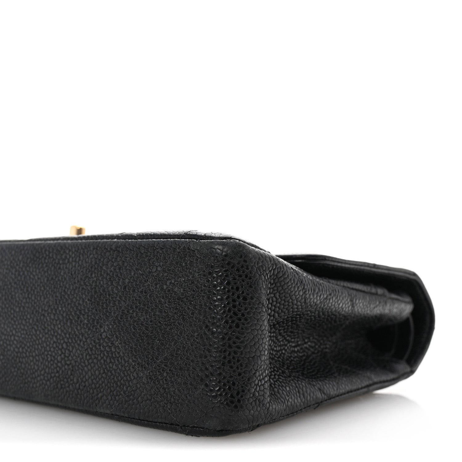 Chanel Caviar Quilted Medium Double Flap Black 11 of 12