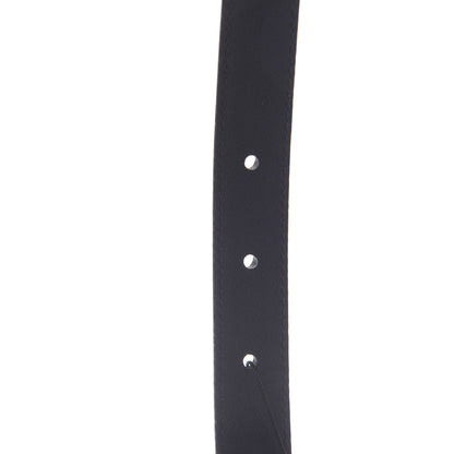 Gucci Calfskin Torchon Double G 20mm Belt 80 32 Off White Blue Red 5 of 5