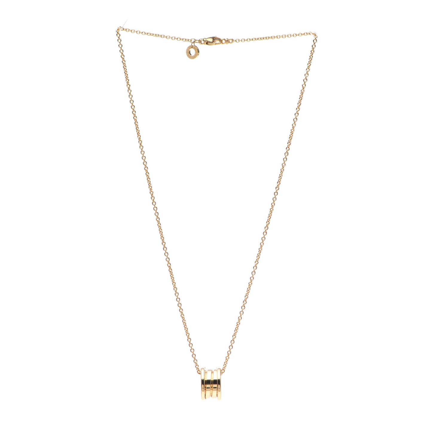 18K Yellow Gold B.Zero1 Pendant Necklace