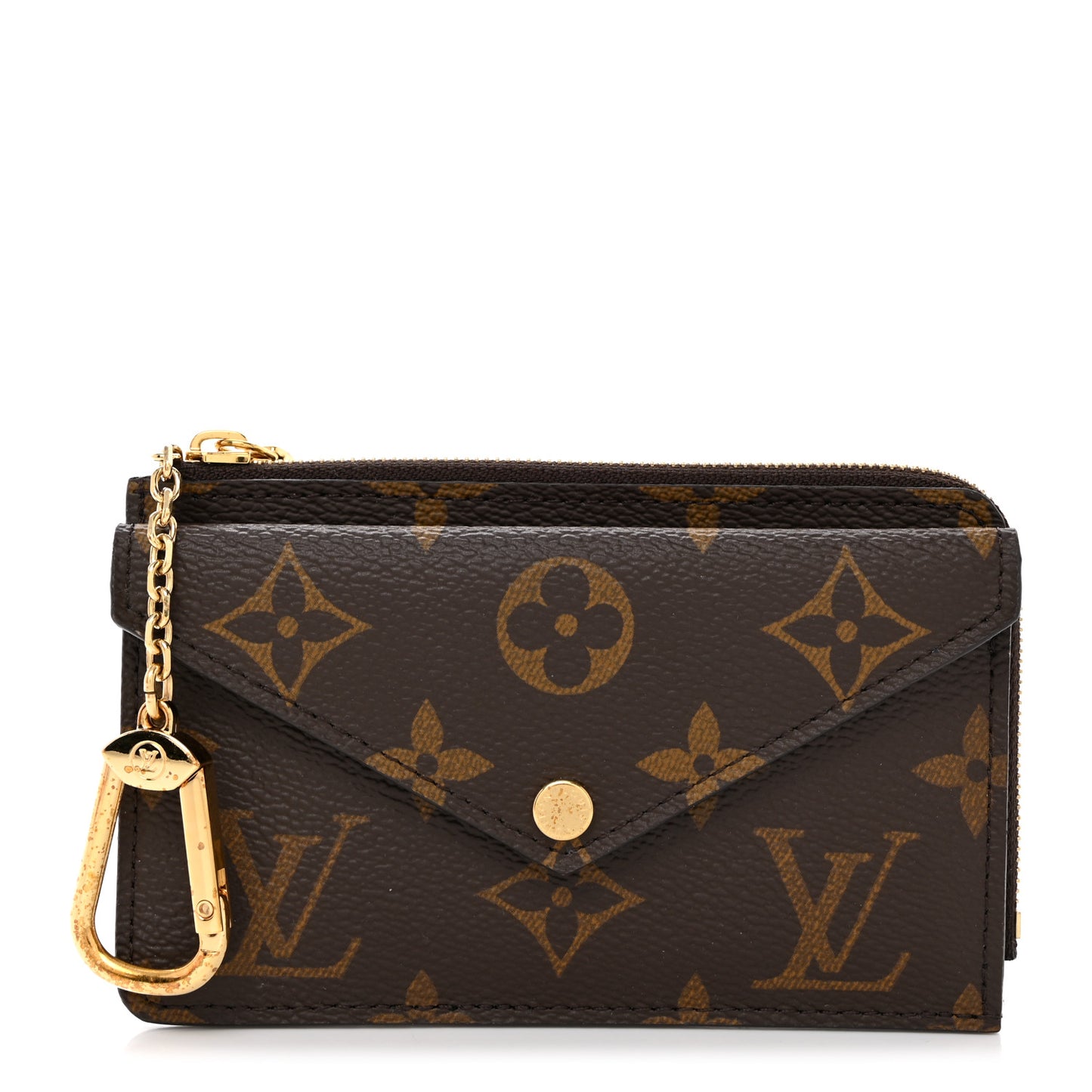 Monogram Recto Verso Card Holder Black